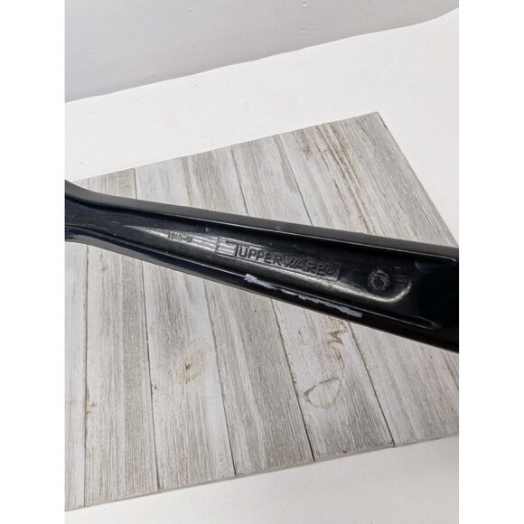 Tupperware #1 Serving Slotted Spoon Black 12" Utensil Kitchen #1815 - Picture 7 of 7